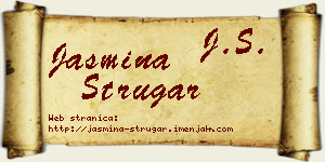 Jasmina Strugar vizit kartica